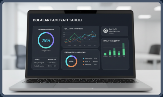 Ota-ona paneli — bolalar faoliyati tahlili